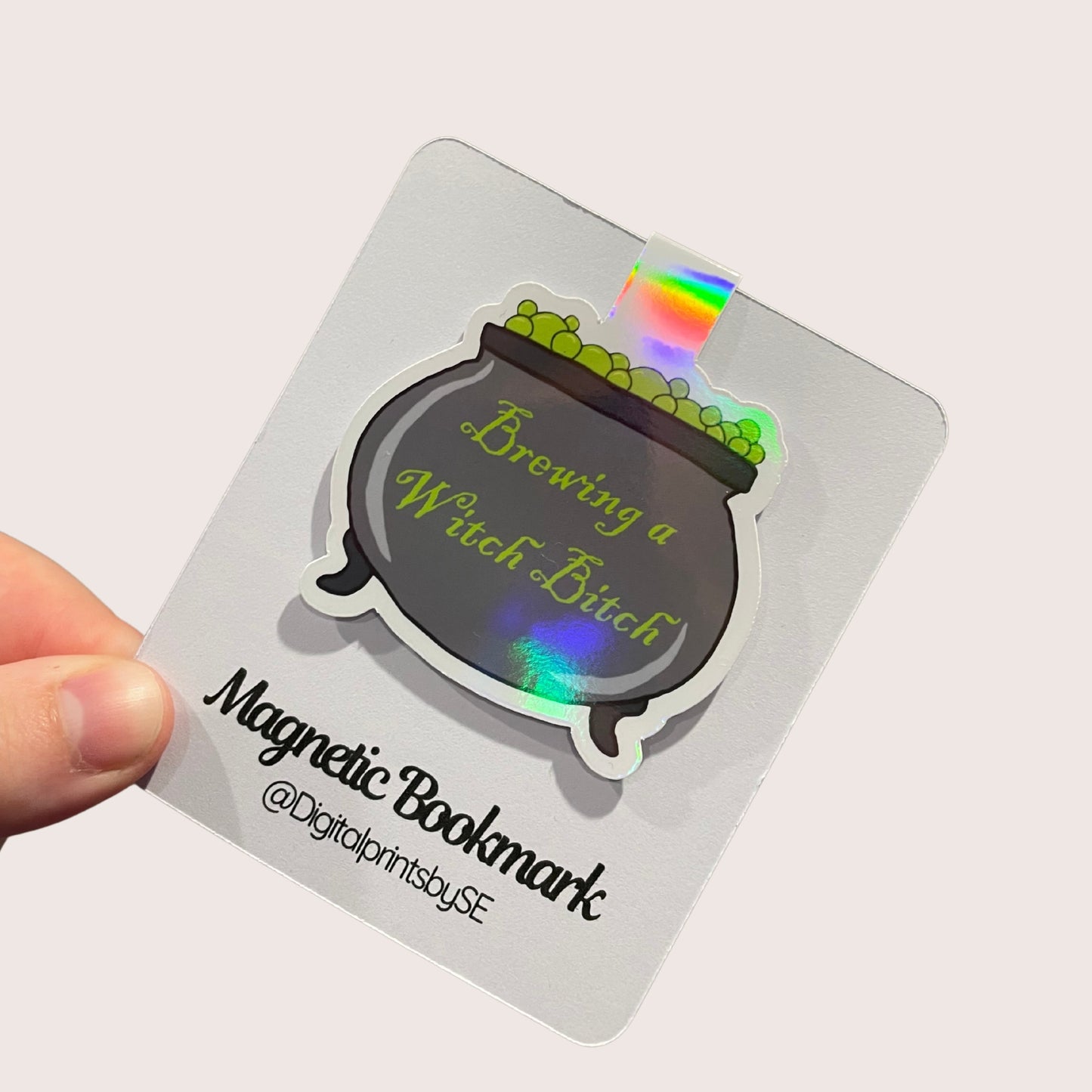 Brewing a Witch Bitch Magnetic Bookmark