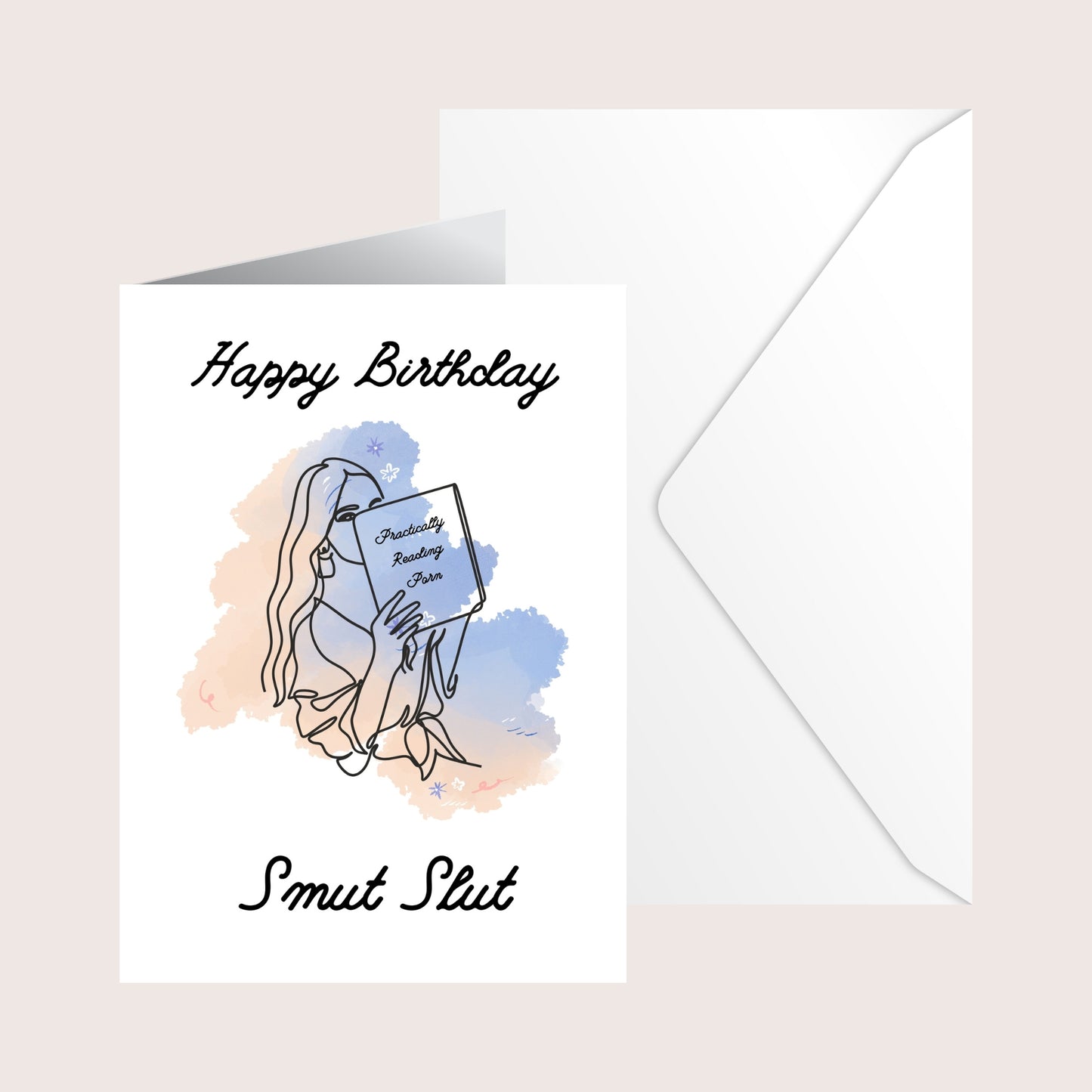 Happy birthday smut slut card