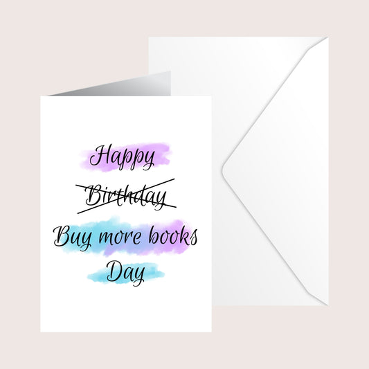 Happy buy more books day